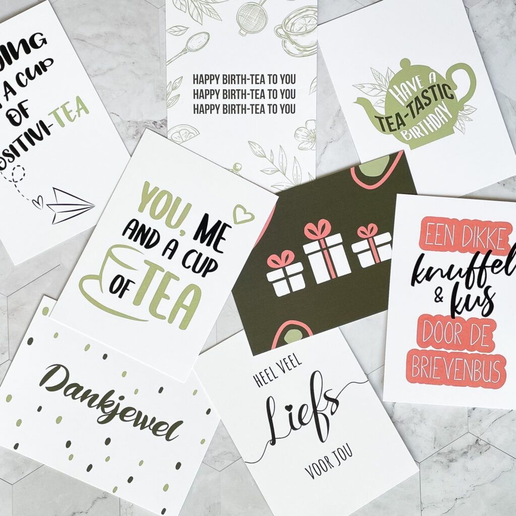 Kaartencollectie De Thee Winkel